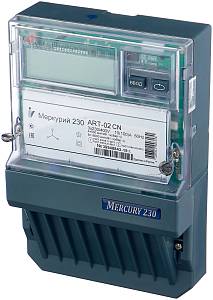 Счётчик электроэнергии Меркурий 230 ART-02 CN 10-100А / 3-х фазный / ЖКИ / 2 тарифа